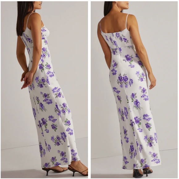 NWT Favorite Daughter The One That Got Away Dress - Purple Bouquet - Picture 2 of 6